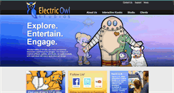 Desktop Screenshot of electricowlstudios.com